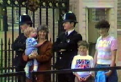 Ben Dorrough; Ruth Bennett McDougal Dorrough; Andy McDougal; Katherine (Kat) McDougal Wheeler McCandless; London; changing of the guards